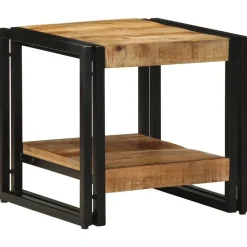 vidaXL Salontafel Bruin 40 x 40 x 38 cm Massief Mango Hout