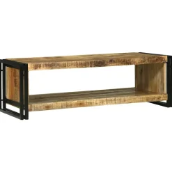 vidaXL Salontafel Bruin 120 x 50 x 38 cm Massief Mango Hout