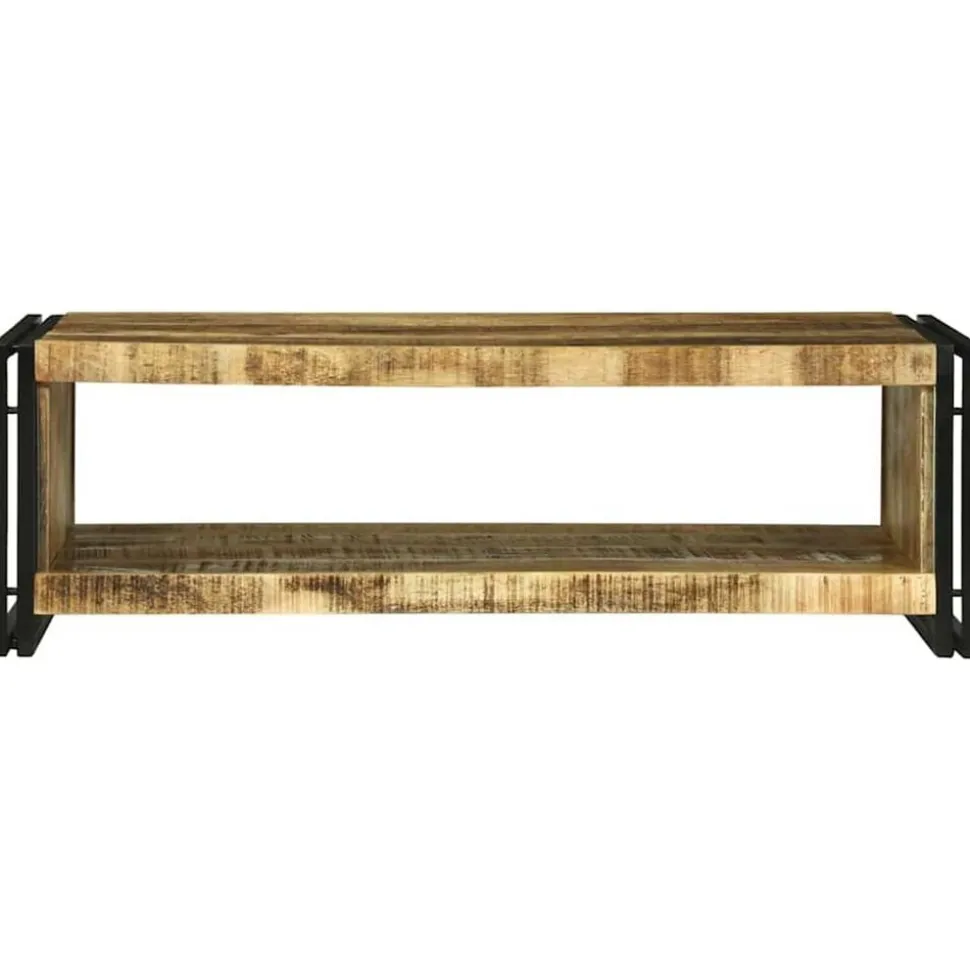 vidaXL Salontafel Bruin 120 x 50 x 38 cm Massief Mango Hout