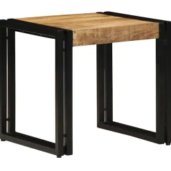 vidaXL Salontafel Bruin 40 x 40 x 38 cm Massief Mango Hout
