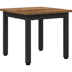 vidaXL Salontafel Oudhout 40 x 40 x 36 cm Bewerkt hout