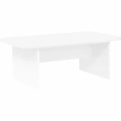 vidaXL Salontafel Wit 93 x 53 x 33 cm Bewerkt hout