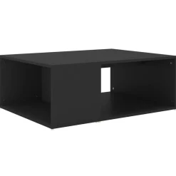 vidaXL Salontafel 90x67x33 cm bewerkt hout zwart