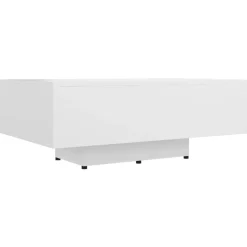 vidaXL Salontafel 85x55x31 cm bewerkt hout wit