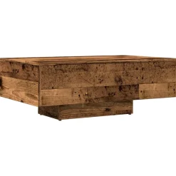 vidaXL Salontafel 85x55x31 cm bewerkt hout oud houtkleurig