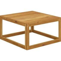 vidaXL Salontafel 68x68x29 cm massief acaciahout