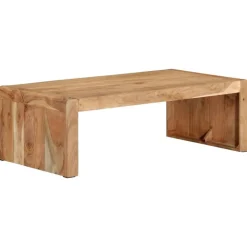 vidaXL Salontafel 110x55x35 cm massief acaciahout