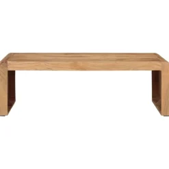 vidaXL Salontafel 110x55x35 cm massief acaciahout
