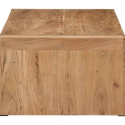 vidaXL Salontafel 110x55x35 cm massief acaciahout