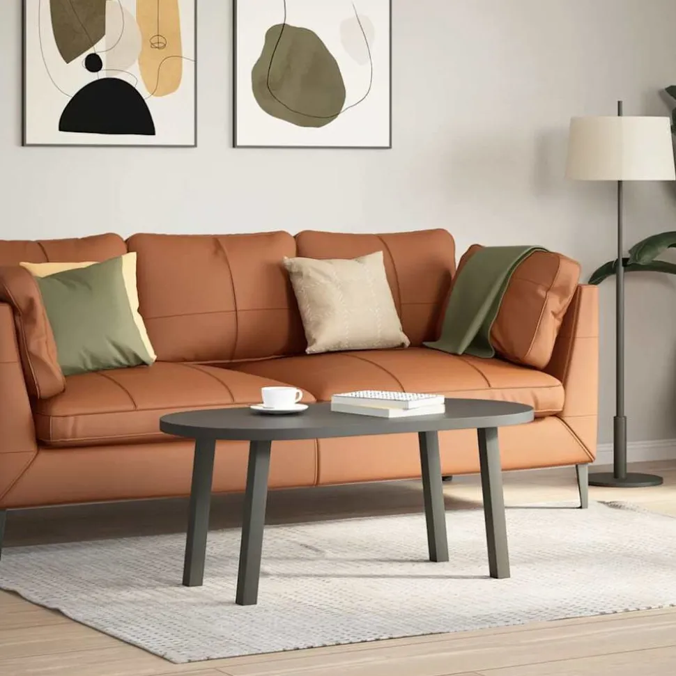 vidaXL Salontafelpoten 4 st 30 cm staal antraciet