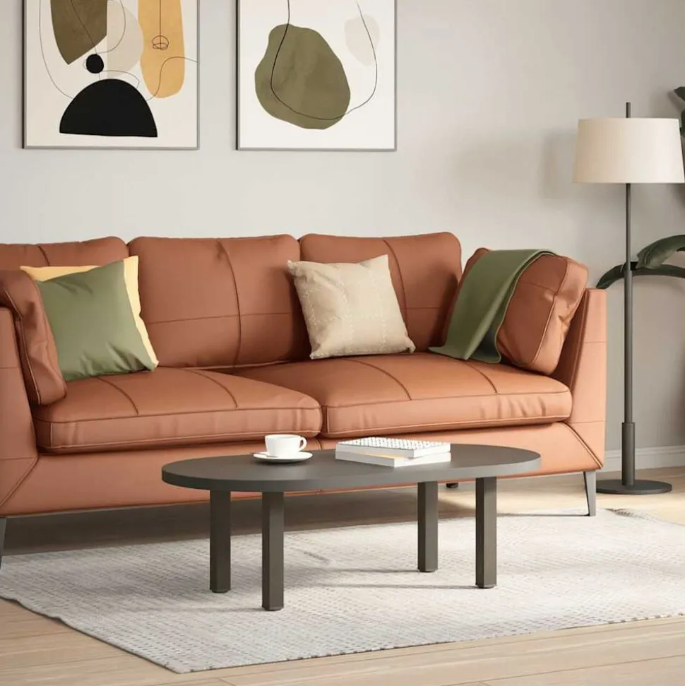 vidaXL Salontafelpoten 4 st 30-32 cm staal naturel