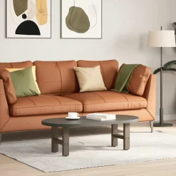 vidaXL Salontafelpoten 2 st 30x (30-31) cm staal naturel staal