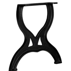 vidaXL Salontafelpoten 2 st X-frame gietijzer