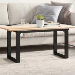 vidaXL Salontafelpoten O-frame 90x30x43 cm staal
