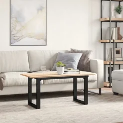 vidaXL Salontafelpoten O-frame 80x40x43 cm staal