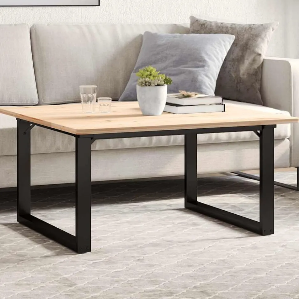 vidaXL Salontafelpoten O-frame 70x60x43 cm staal