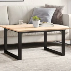 vidaXL Salontafelpoten O-frame 80x70x43 cm staal