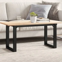 vidaXL Salontafelpoten O-frame 70x30x43 cm staal