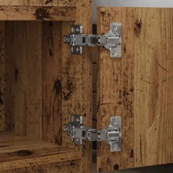 vidaXL Scharnier 2 pcs Nikkel 139 x 64,1 x 10 mm IJzer