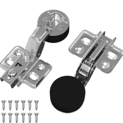 vidaXL Scharnier 2 pcs Zilver 35 mm IJzer