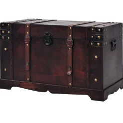 vidaXL Schatkist vintage stijl 66x38x40 cm hout