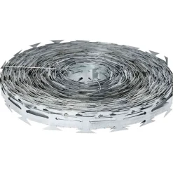 vidaXL Scheermesdraad Zilver 5000 x 1,9 cm Gegalvaniseerd staal