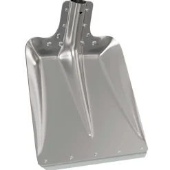 vidaXL Schep Hoofd Zilver 43 x 32,5 cm Aluminium