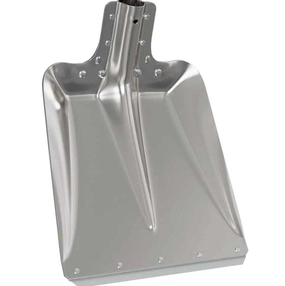 vidaXL Schep Hoofd Zilver 43 x 32,5 cm Aluminium