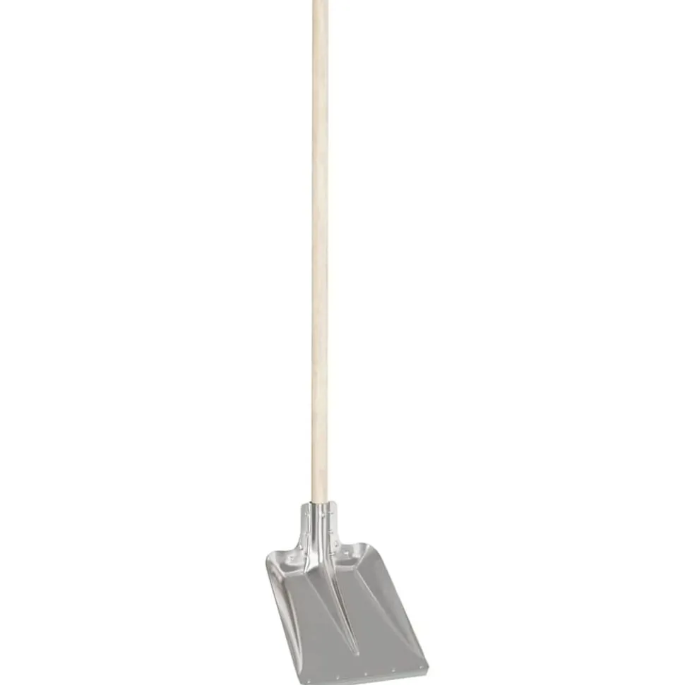 vidaXL Schep Hoofd Zilver 43 x 32,5 cm Aluminium