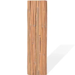 vidaXL Schermen 2 st 100x400 cm bamboe
