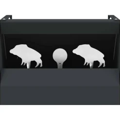 vidaXL Schietkast magnetisch met targets 4+1 wild zwijnontwerp