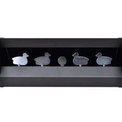 vidaXL Schietkast magnetisch met targets 4+1 eendontwerp