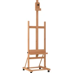 vidaXL Schildersezel 55x53,5x178 cm massief beukenhout