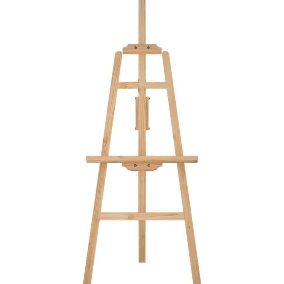 vidaXL Schildersezel 53,5x95x127 cm massief grenenhout