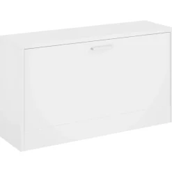 vidaXL Schoenen opbergkast 80x24x45 cm wit