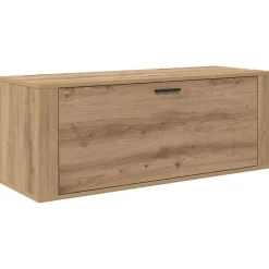 vidaXL Schoenenkast met plank artisanaal eikenkleurig 100 x 35 x 38 cm