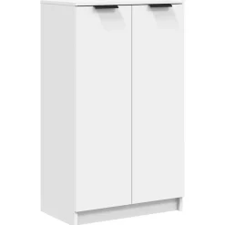 vidaXL Schoenenkast 59x35x100,5 cm bewerkt hout wit