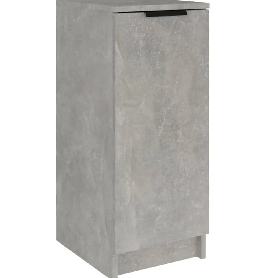 vidaXL Schoenenkast 30x35x70 cm bewerkt hout betongrijs