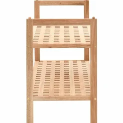 vidaXL Schoenenrek 69x26x40 cm massief walnotenhout