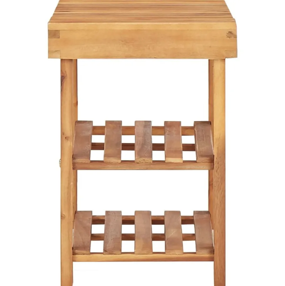 vidaXL Schoenenrek 50x32x45 cm massief acaciahout