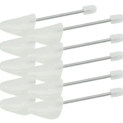 vidaXL Schoenspanners 5 paar EU 35-38 kunststof wit