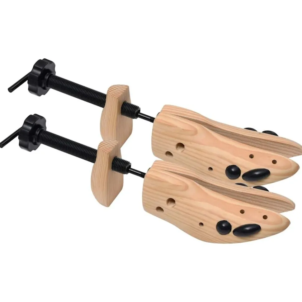 vidaXL Schoenspanners maat 36-40 massief grenenhout
