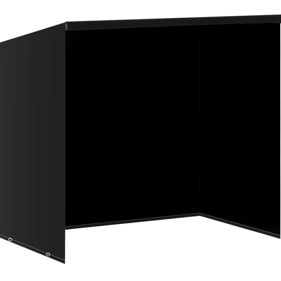 vidaXL Schommelbankhoes met 10 oogjes en 2 ritsen 255x145x170 cm