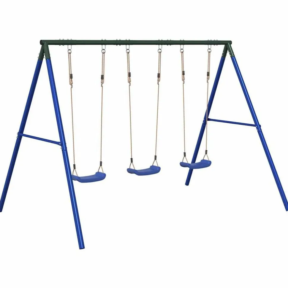 vidaXL Schommelset met 3 schommels