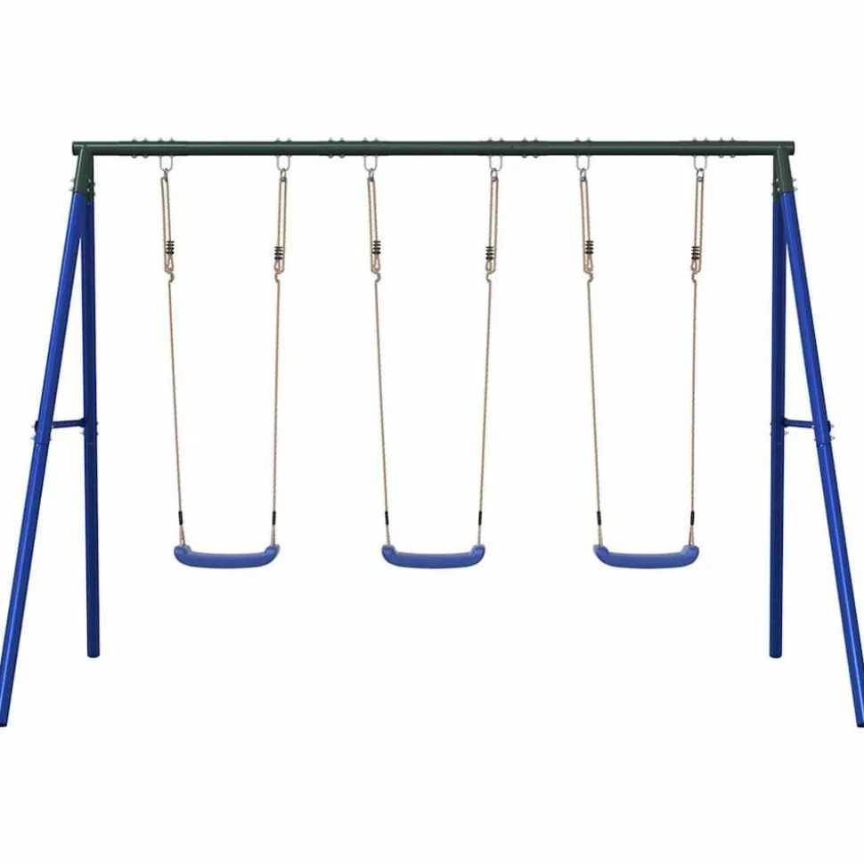 vidaXL Schommelset met 3 schommels