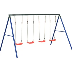 vidaXL Schommelset met 4 schommels
