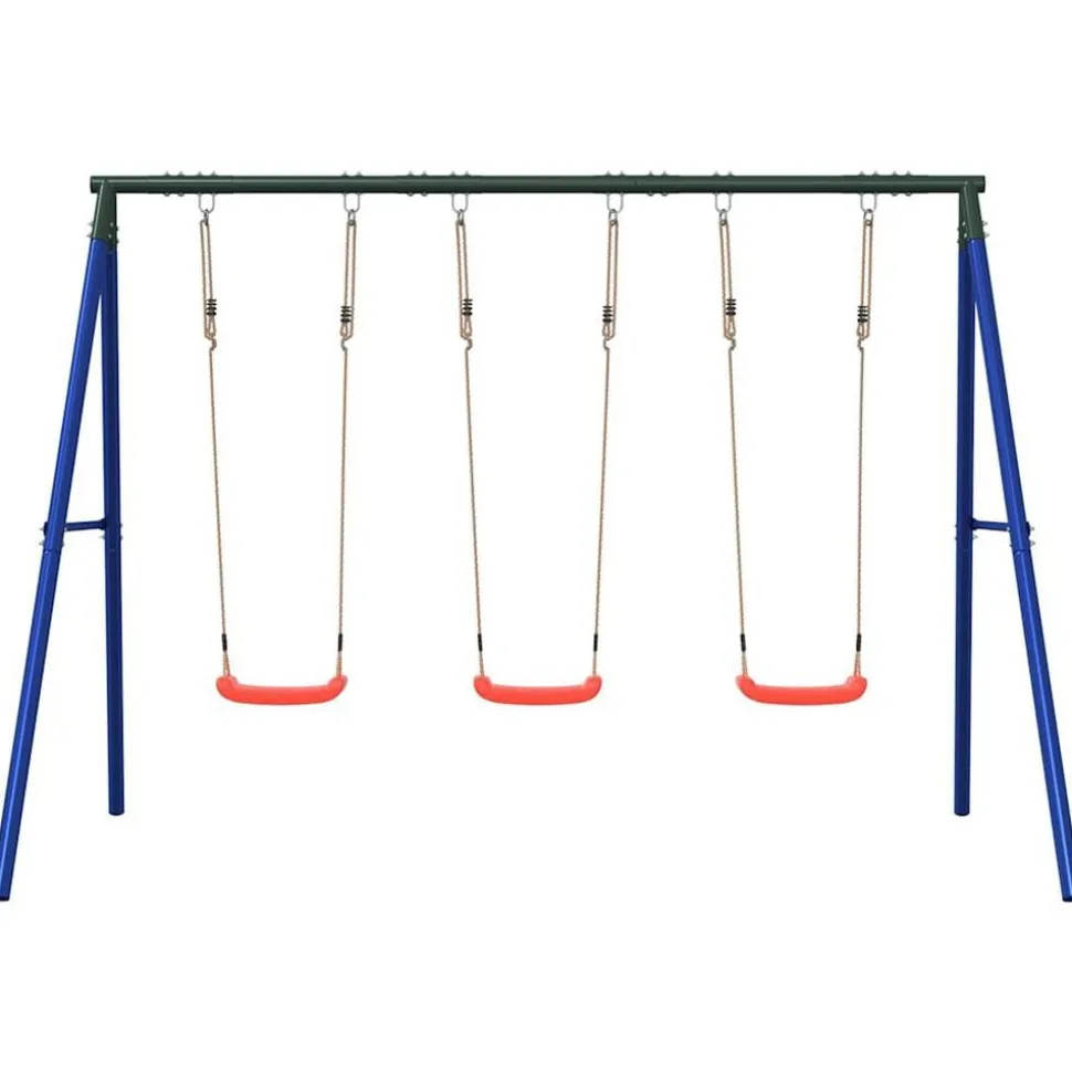 vidaXL Schommelset met 3 schommels