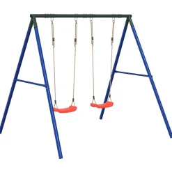 vidaXL Schommelset met 2 schommels