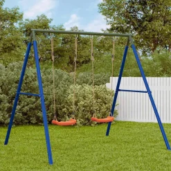 vidaXL Schommelset met 2 schommels