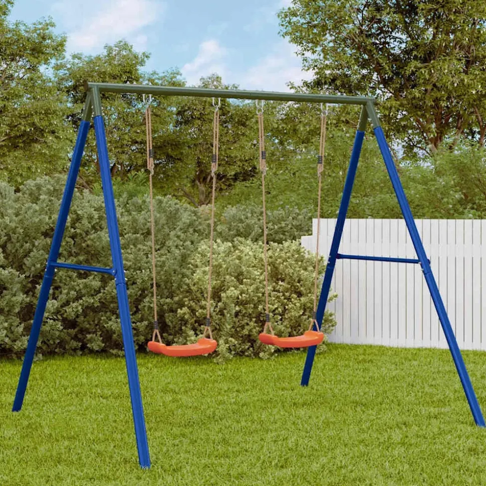vidaXL Schommelset met 2 schommels